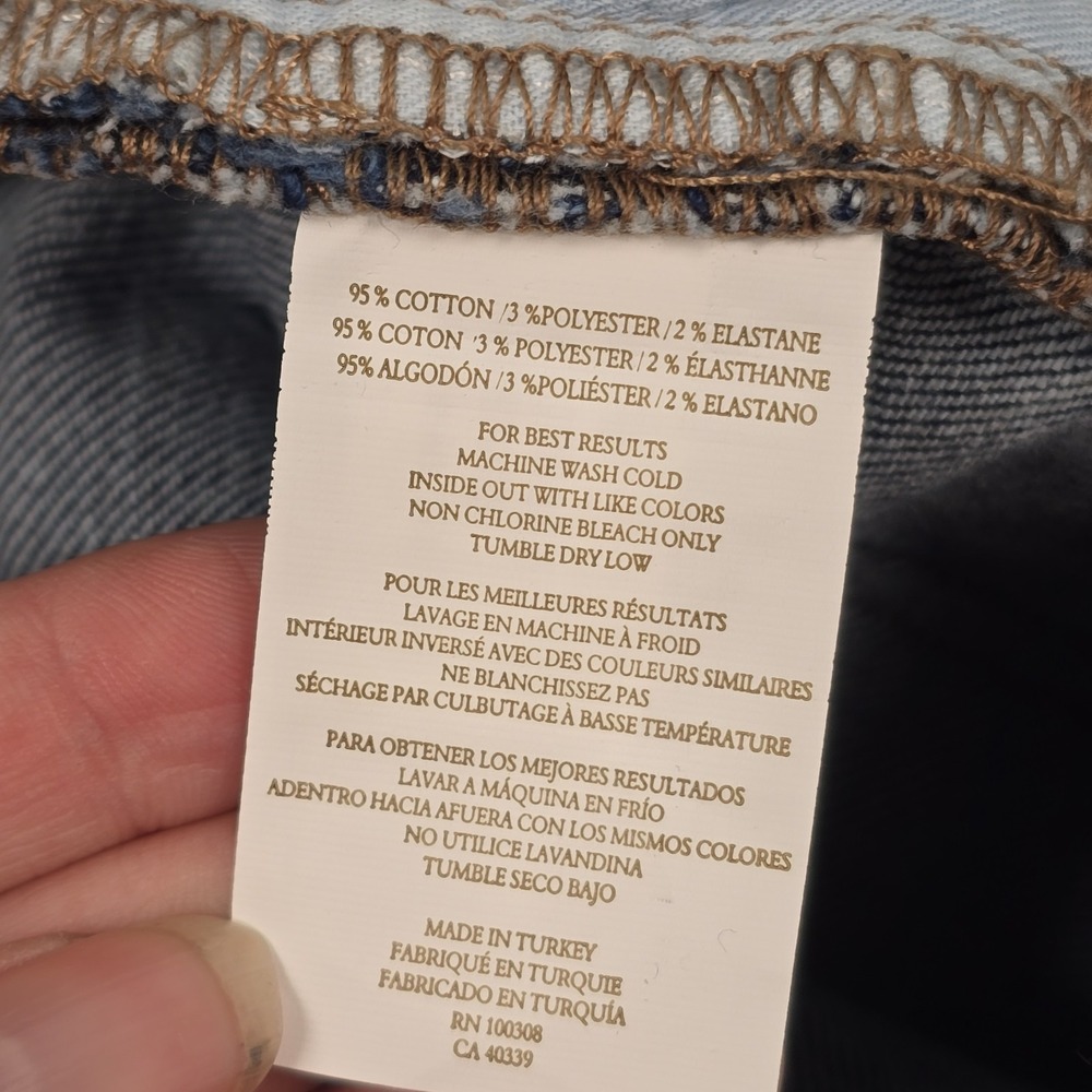 Peter Millar Jeans Womens 31W 26L Williams Straight Leg Crop NEW $160 - Picture 8 of 9